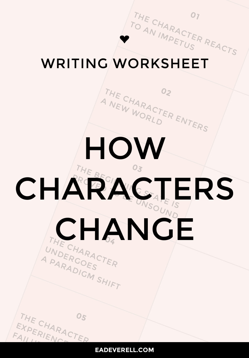 How Characters Change & Why