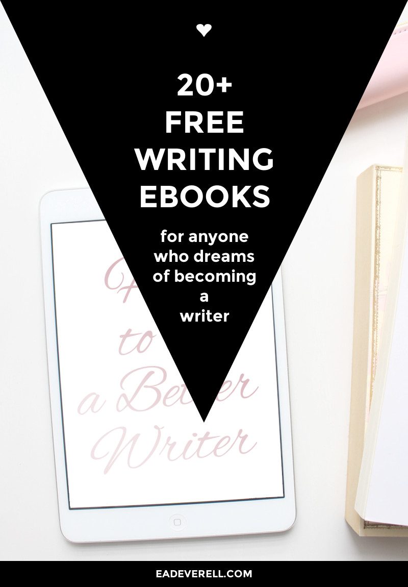 20+ Free Writing Ebooks to Become a Better Writer - creative