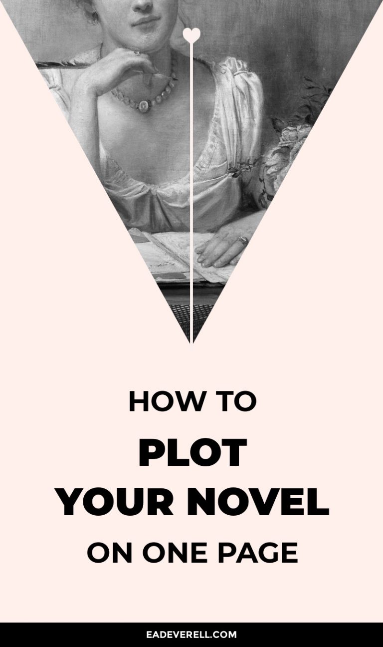 How to Plot Your Novel On One Page
