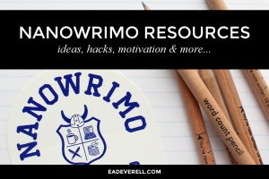 A big list of resources to help you plot, write and edit before, during and after NaNoWriMo.