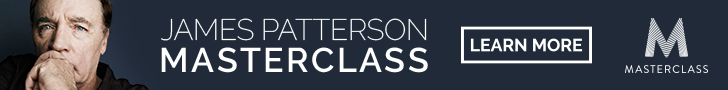 JAMES PATTERSON MASTERCLASS. LEARN MORE.