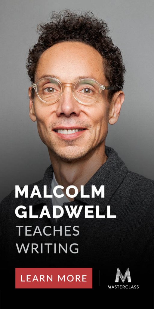 Malcolm Gladwell Writing Masterclass
