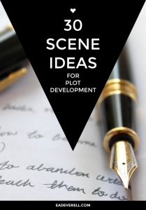 Writing ideas - 30 scenes for plot development