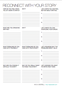 creative writing worksheet