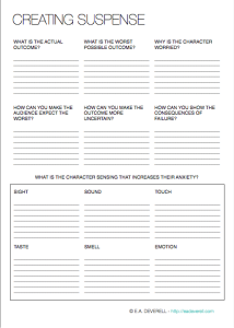 writing worksheet