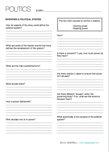 Writing Worksheet
