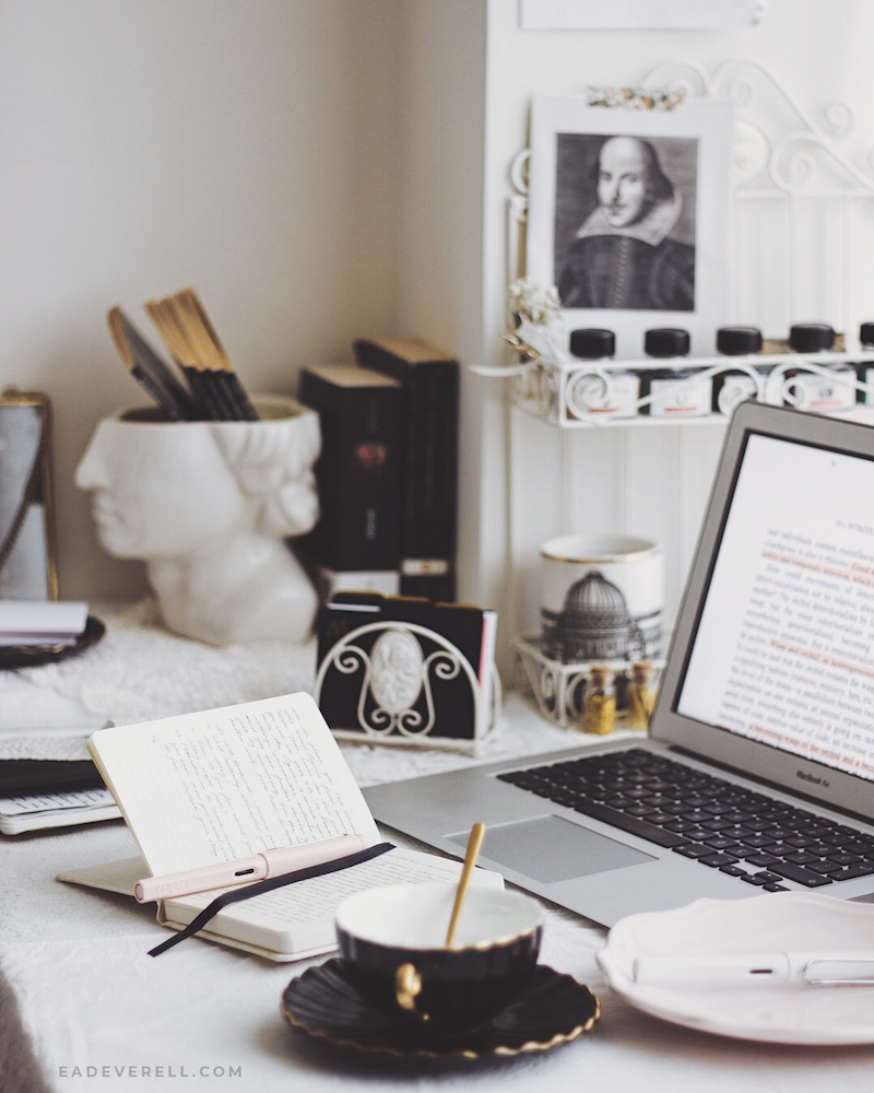 my desk...